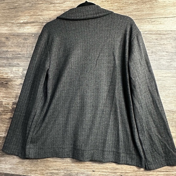 Vitamin Charcoal Herringbone Women's Blazer - Picture 7 of 8